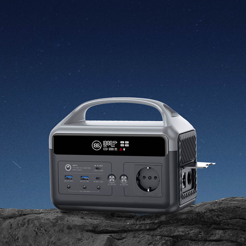 500W Portable Power Station for adapter-free travel